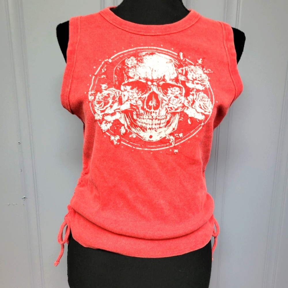 No Boundaries womens size large cropped tank top